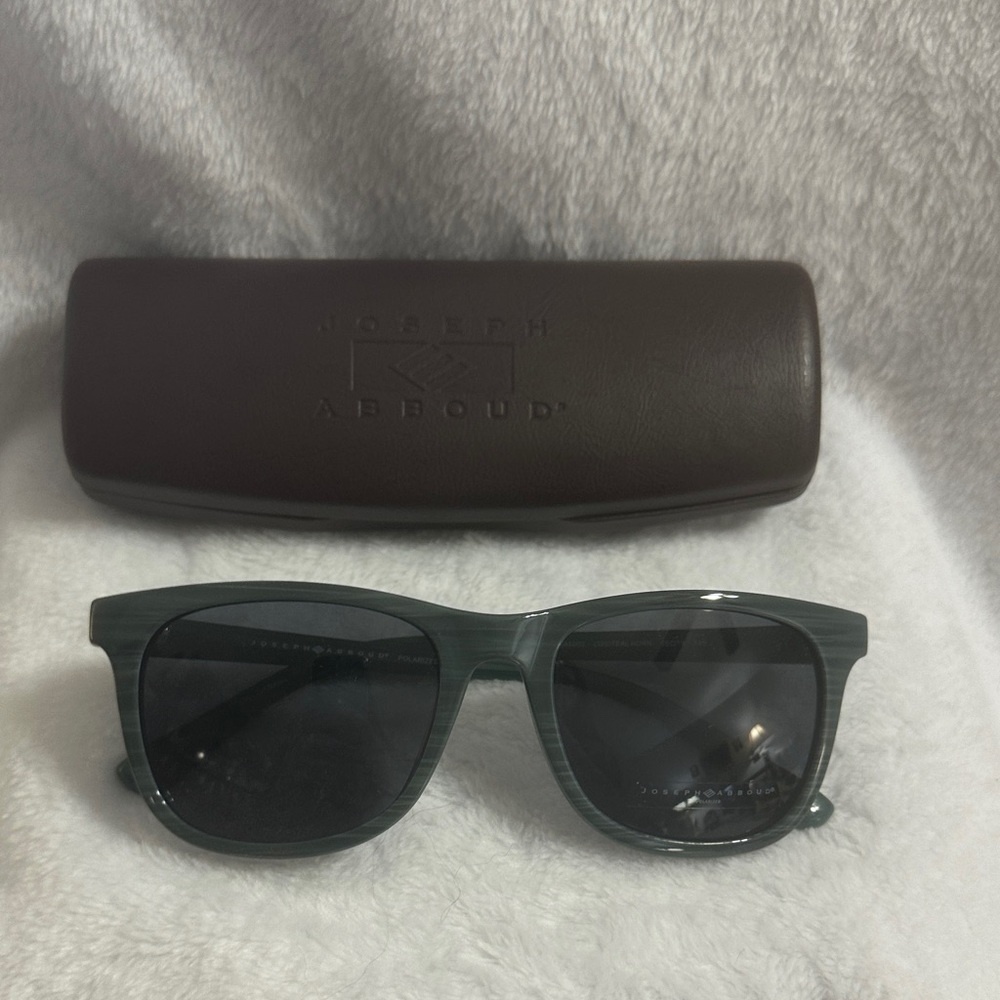 Joseph Abboud Charcoal Sunglasses with Case